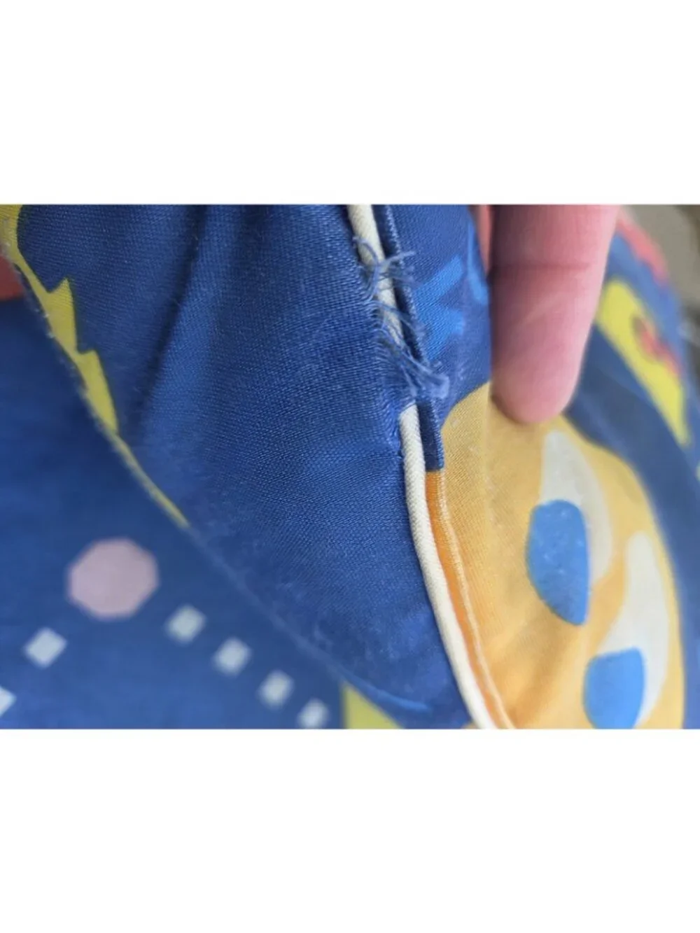 Vintage 80s Pac Man Original Pillow Midway Pair 2 Pillows
